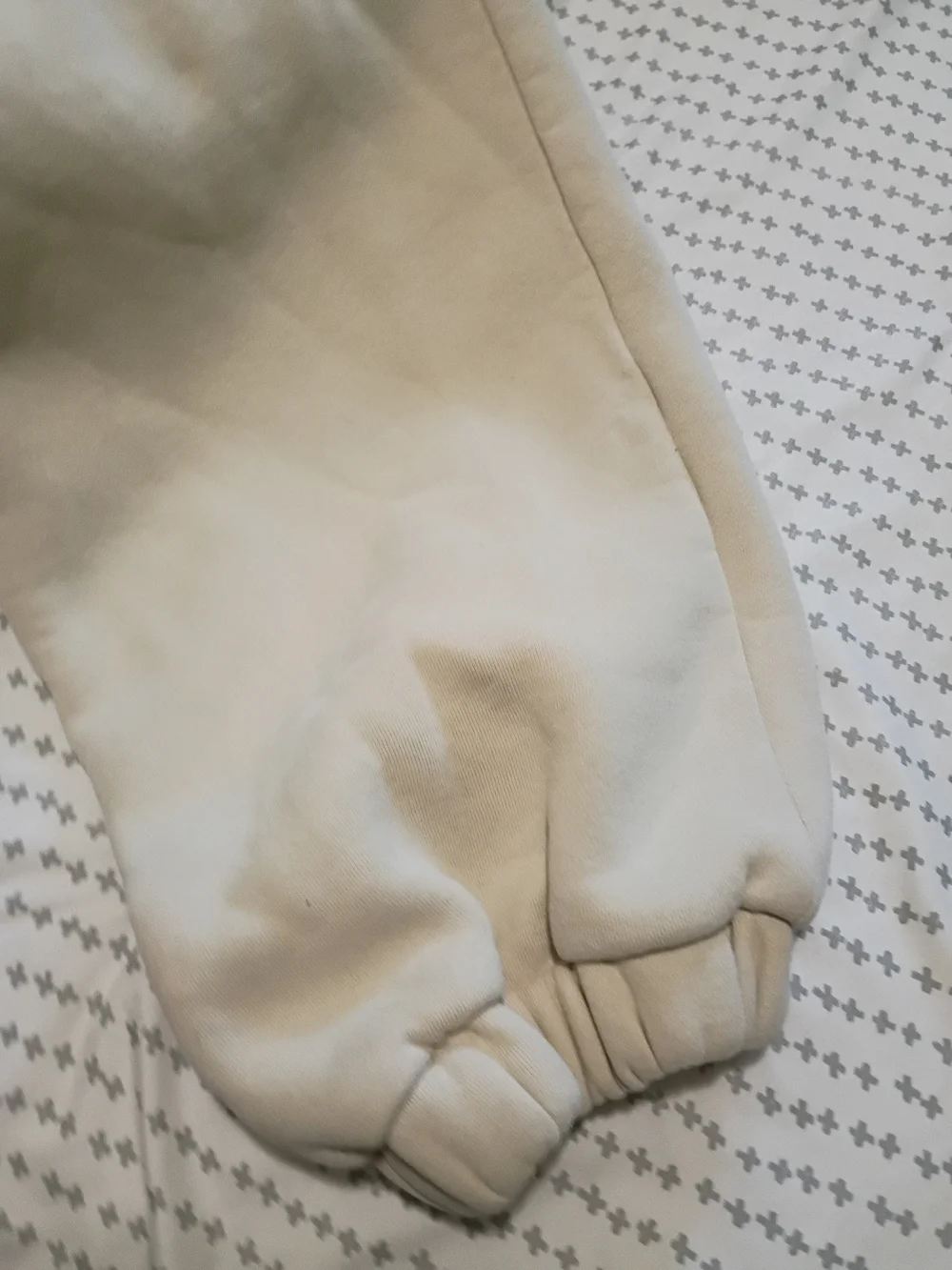 Comftr Men's Cream Sweatpants Joggers